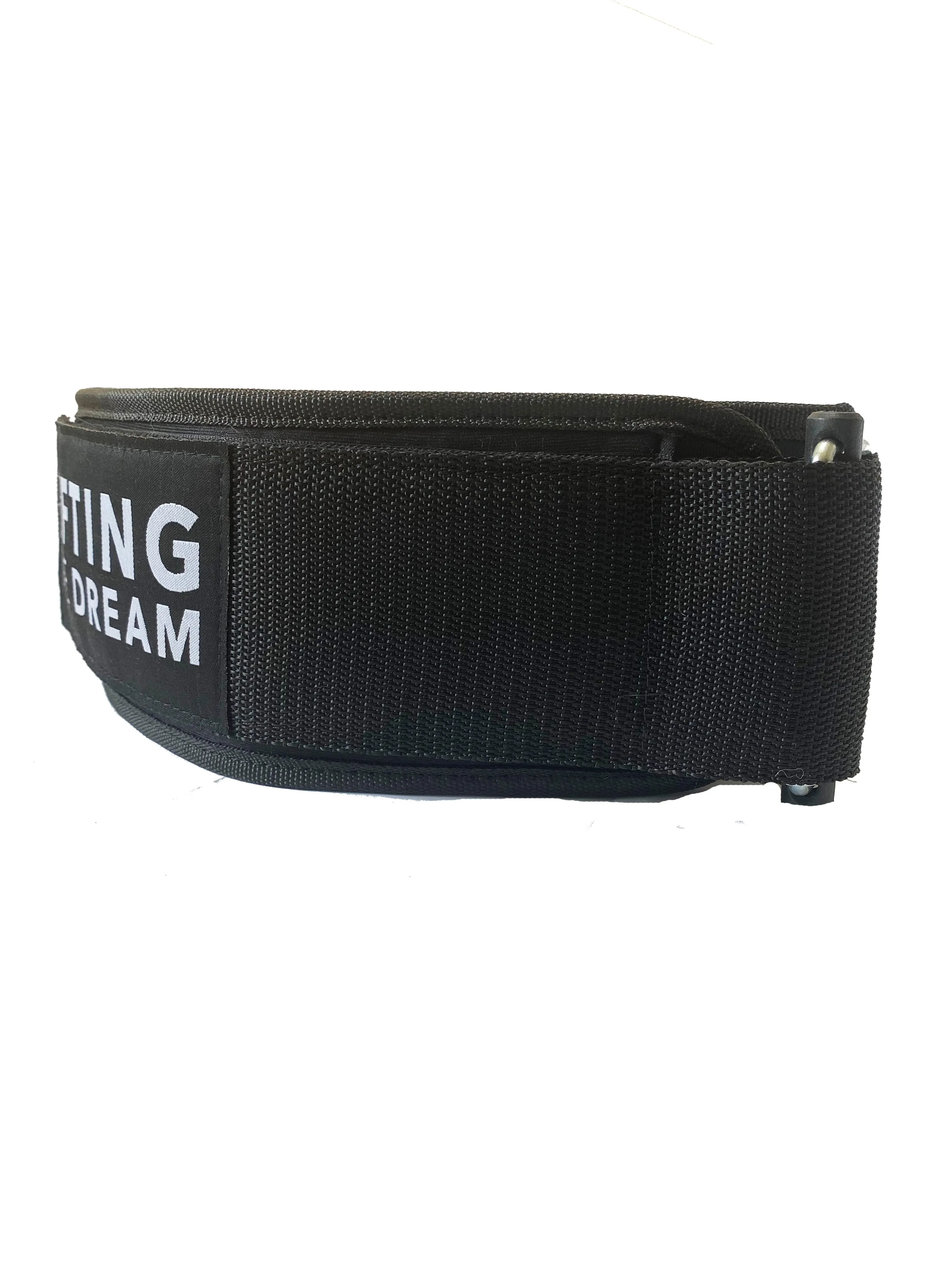 Solid Black Lifting Belt