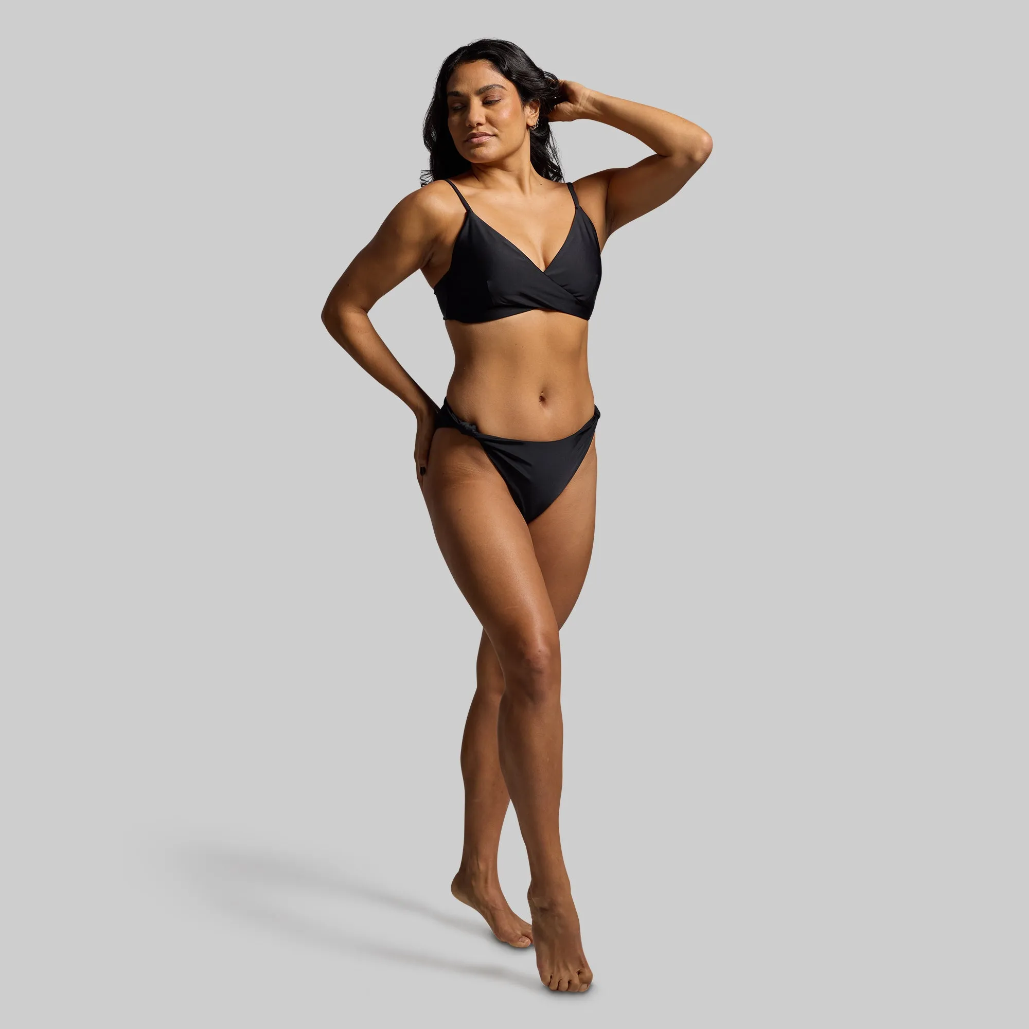 Solstice Bikini Bottom (Black)