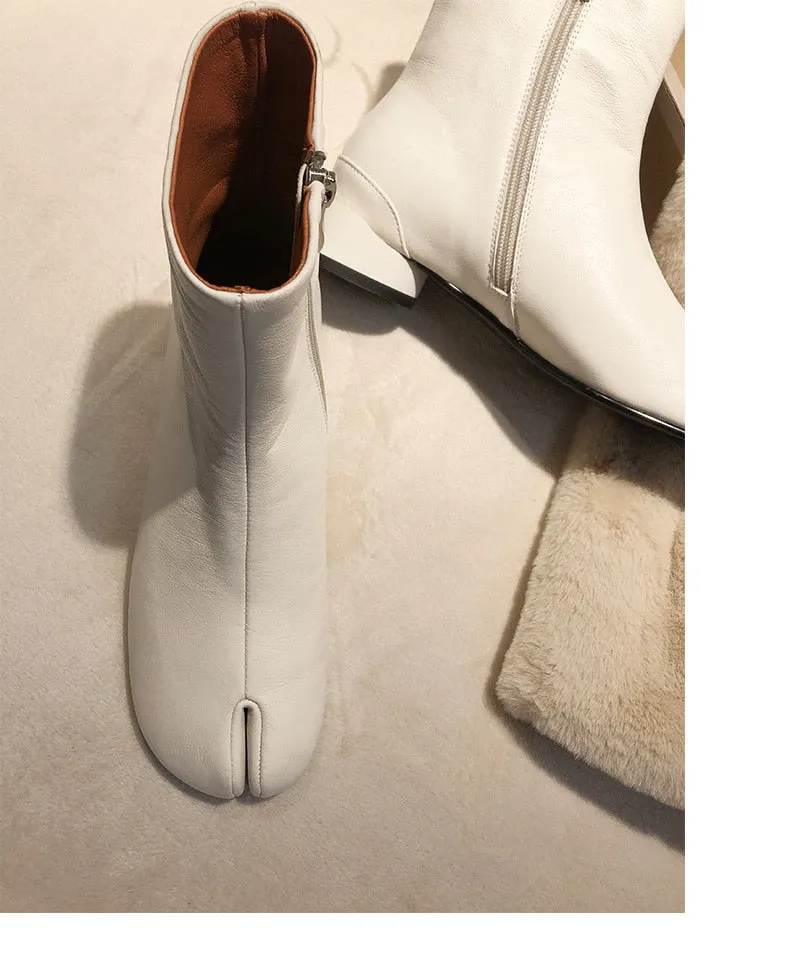 Split Toe Pixie Boot