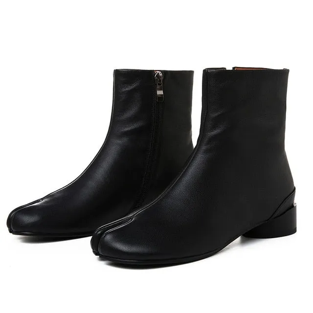 Split Toe Pixie Boot
