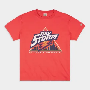 St. John's Red Storm Skyline Vintage Heavyweight Tee