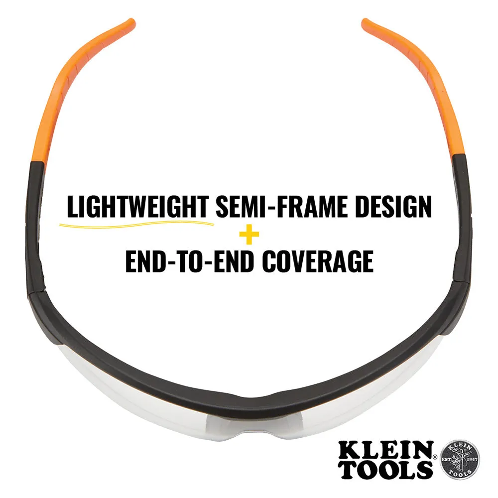 Standard Safety Glasses, Clear Lens