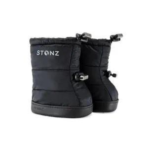 Stonz Toddler Puffer Winter Booties - Black