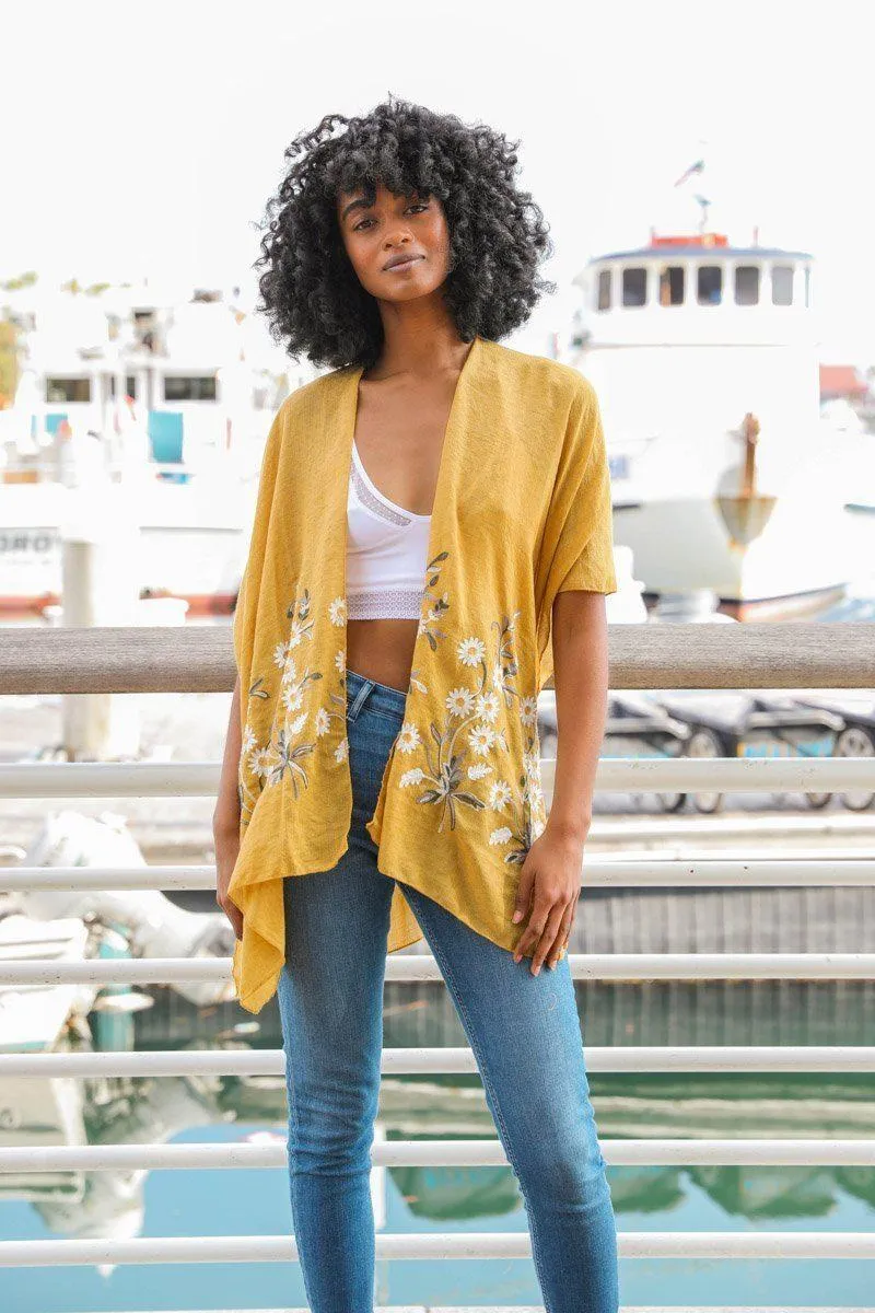 Summer Daisy Kimono