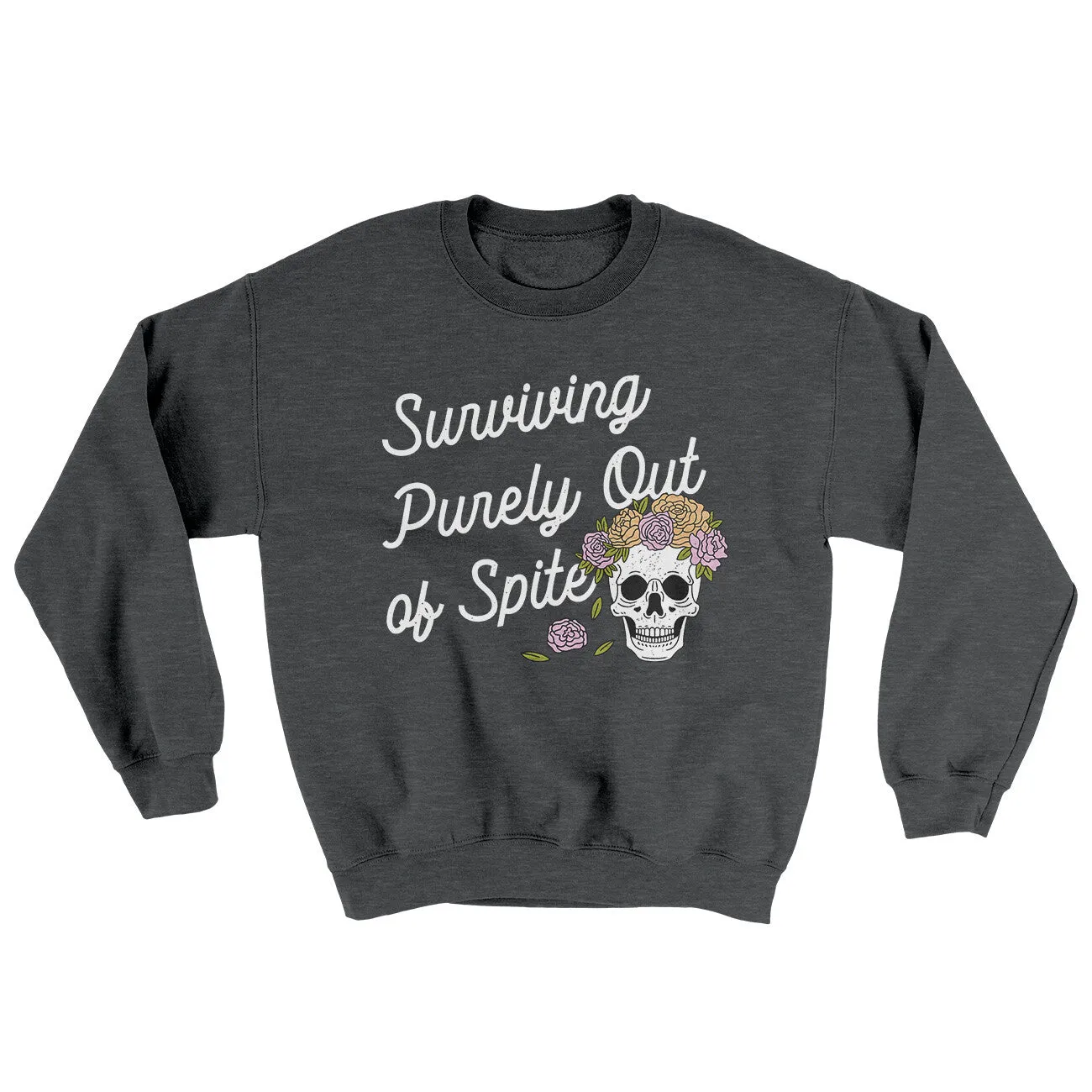 Surviving Purely On Spite Ugly Sweater