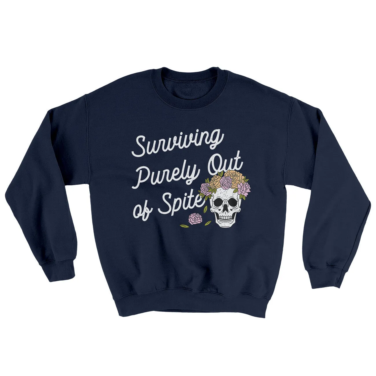 Surviving Purely On Spite Ugly Sweater