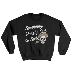 Surviving Purely On Spite Ugly Sweater