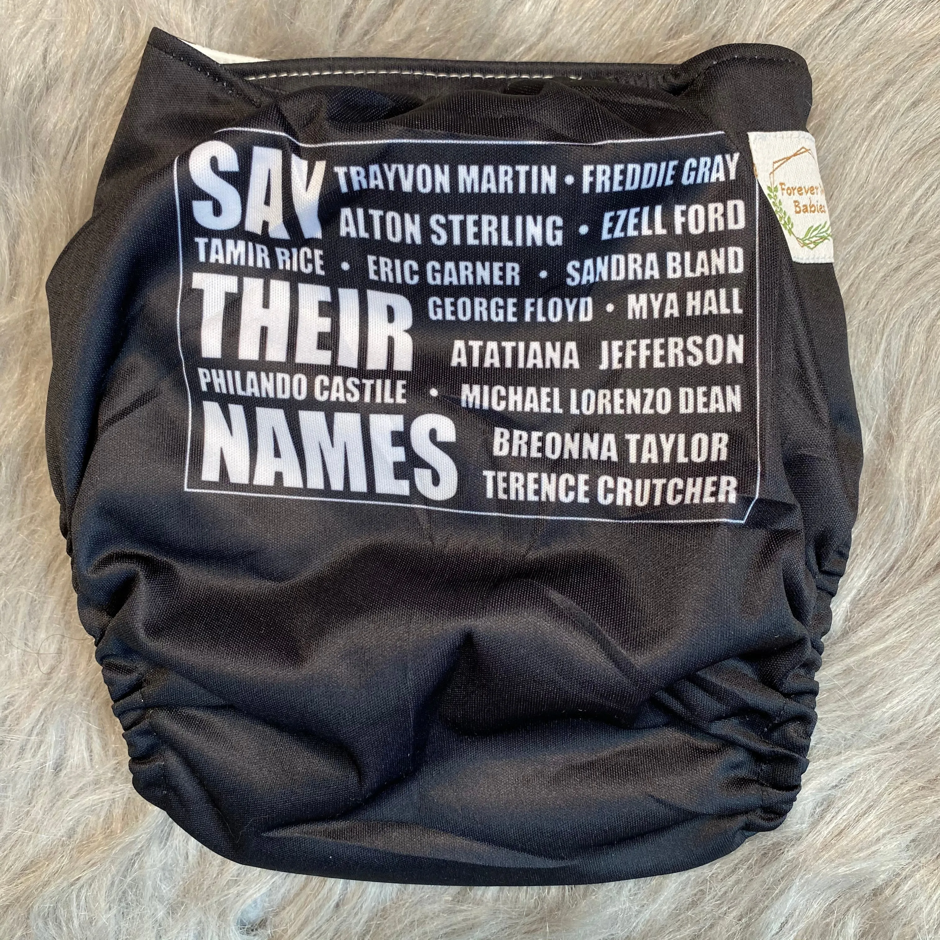 TEMPORARILY SOLD OUT Forever My Babies Cloth Diaper - Say Their Names