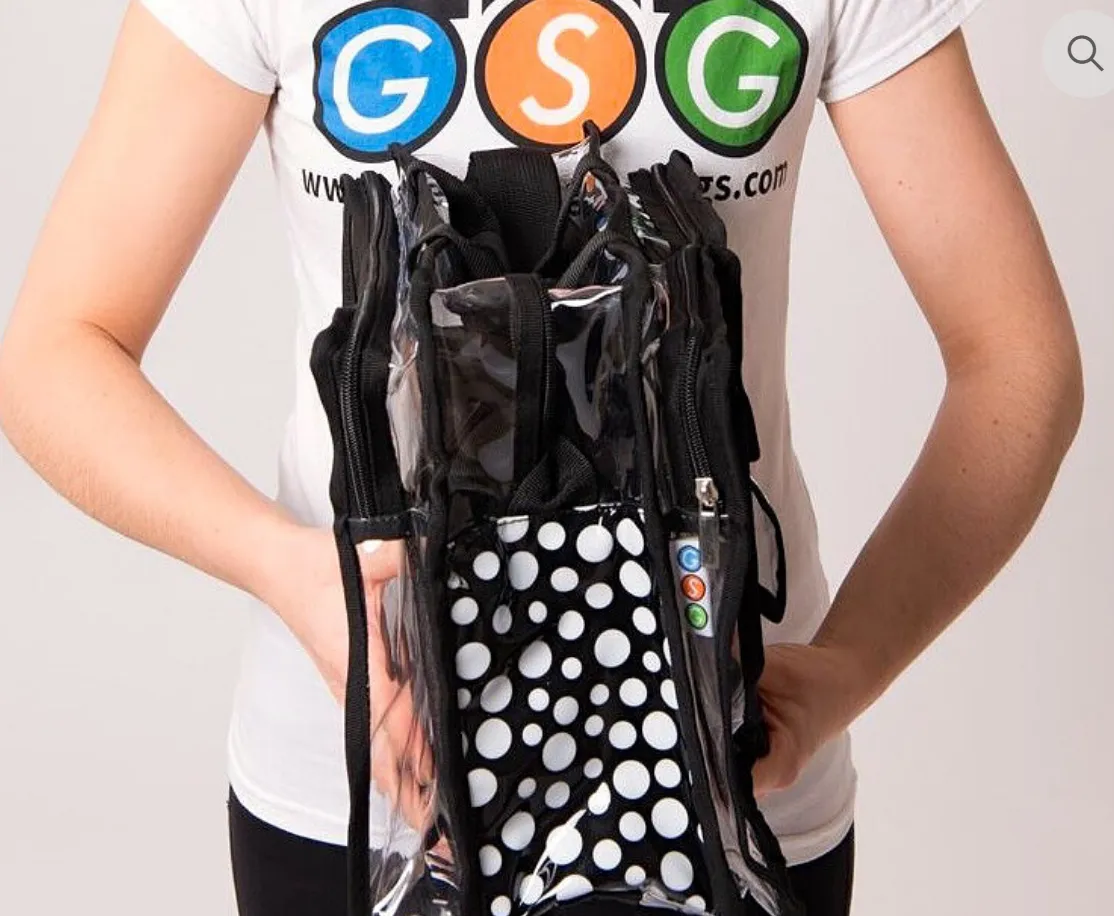 'The Medium Spotty Bag' by Get Set Go Bags