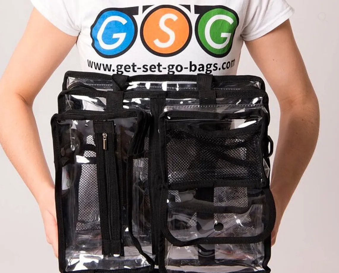 'The Medium Spotty Bag' by Get Set Go Bags