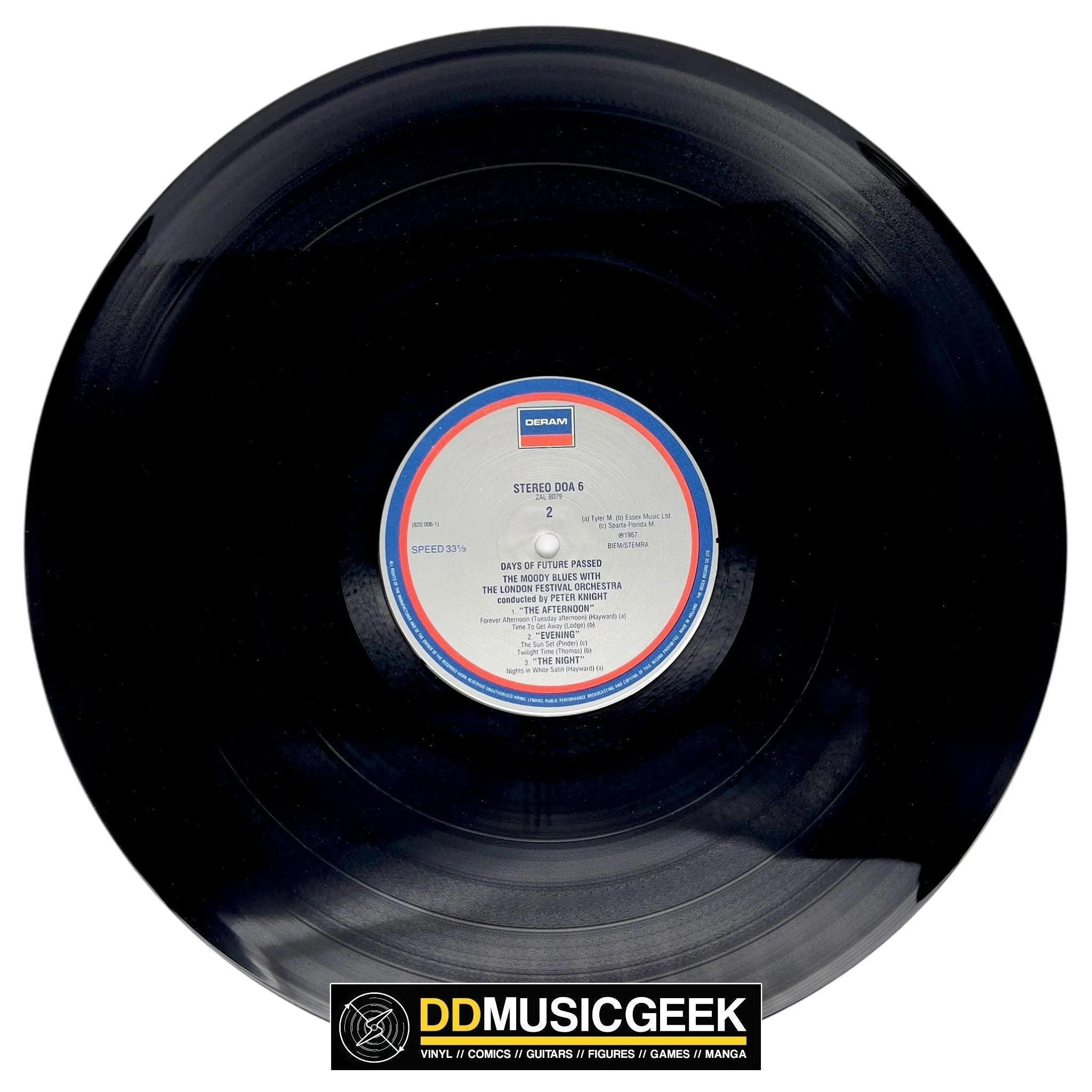 The Moody Blues With The London Festival Orchestra Conducted By Peter Knight : Days Of Future Passed (LP, Album, RE)