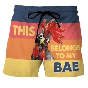 This Belongs To My Bae - Funny Hawaii Short