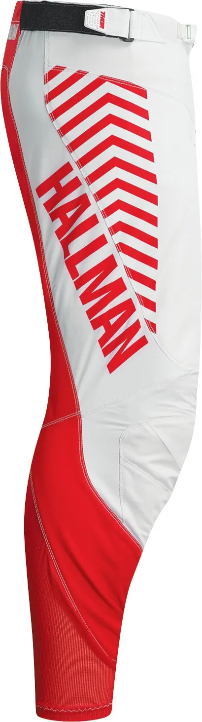 THOR Hallman Differ Slice Pants - White/Red