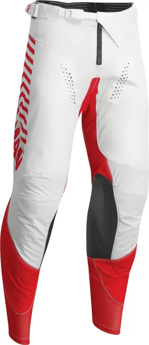 THOR Hallman Differ Slice Pants - White/Red