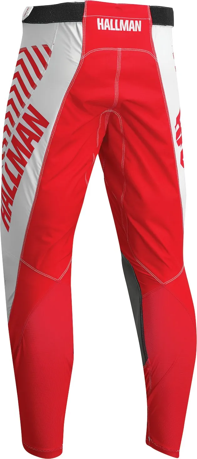 THOR Hallman Differ Slice Pants - White/Red