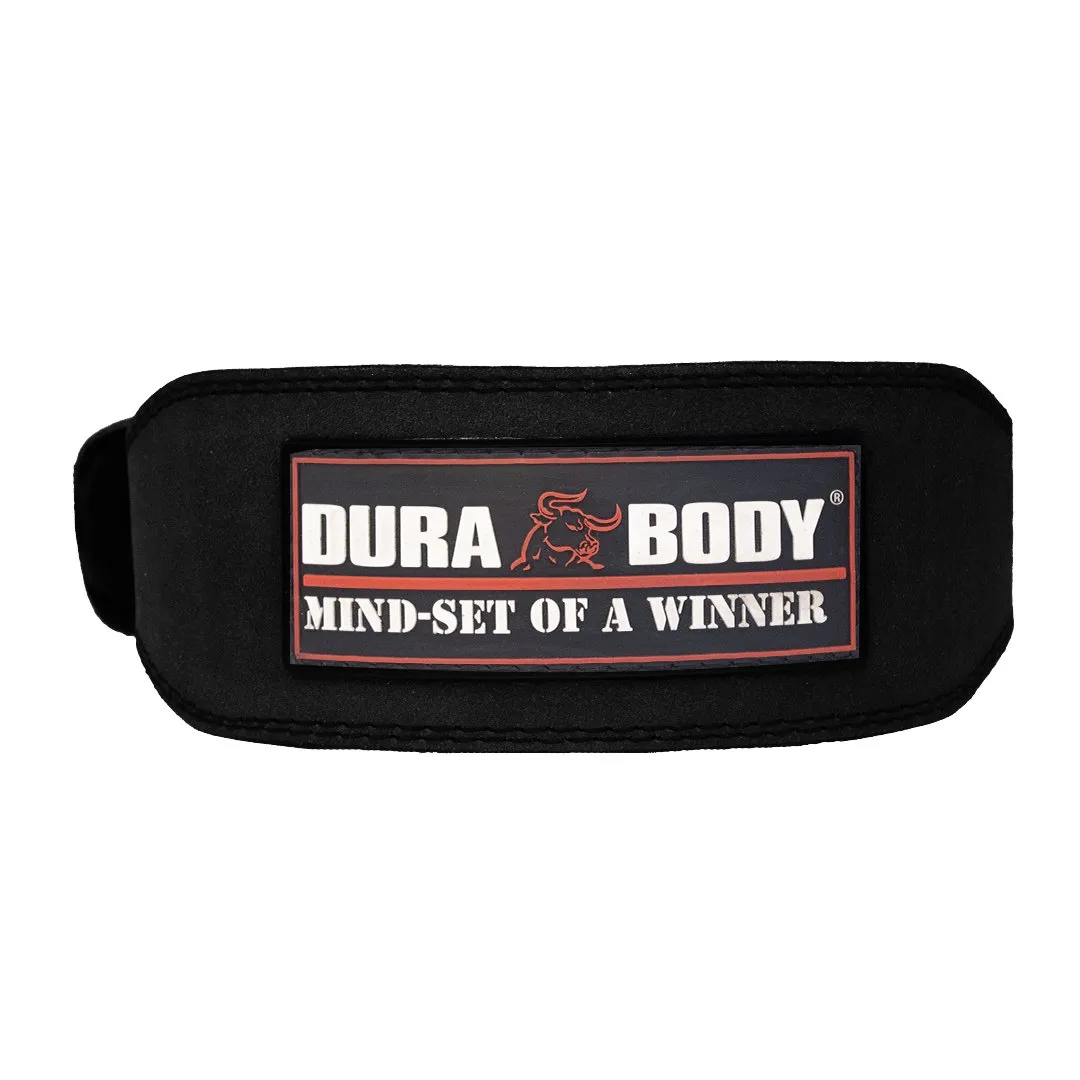 Titan Black Suede Leather Weightlifting Belt