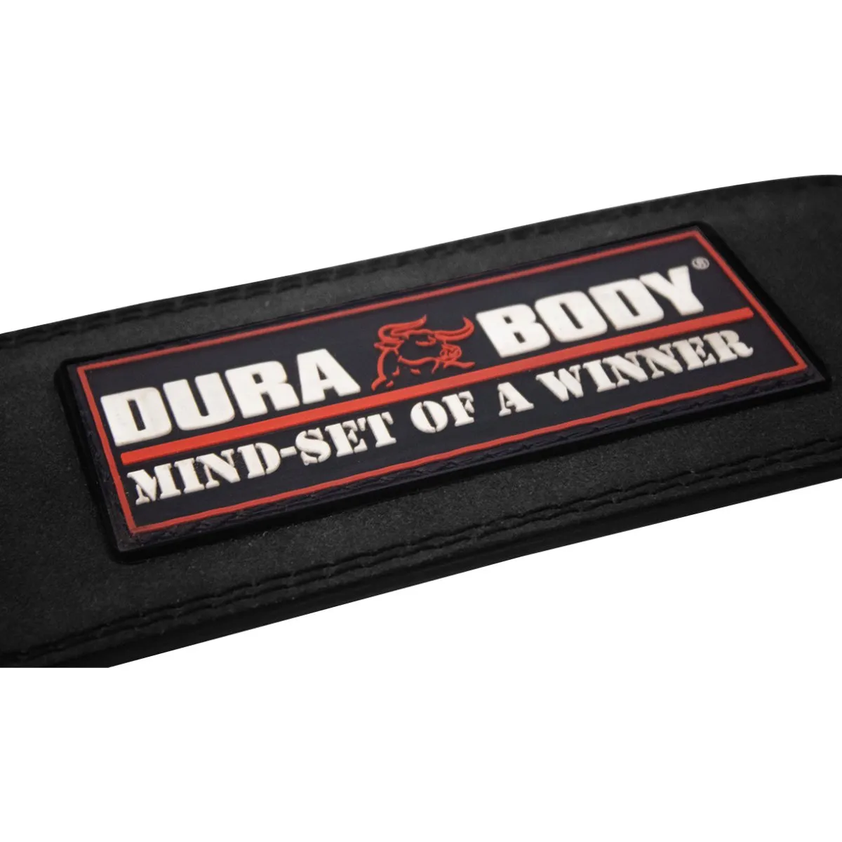 Titan Black Suede Leather Weightlifting Belt