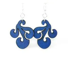 Tri Wave Earrings # 1310