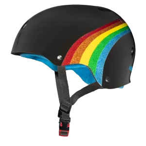 Triple 8 The Certified Helmet SS Rainbow Sparkle Black