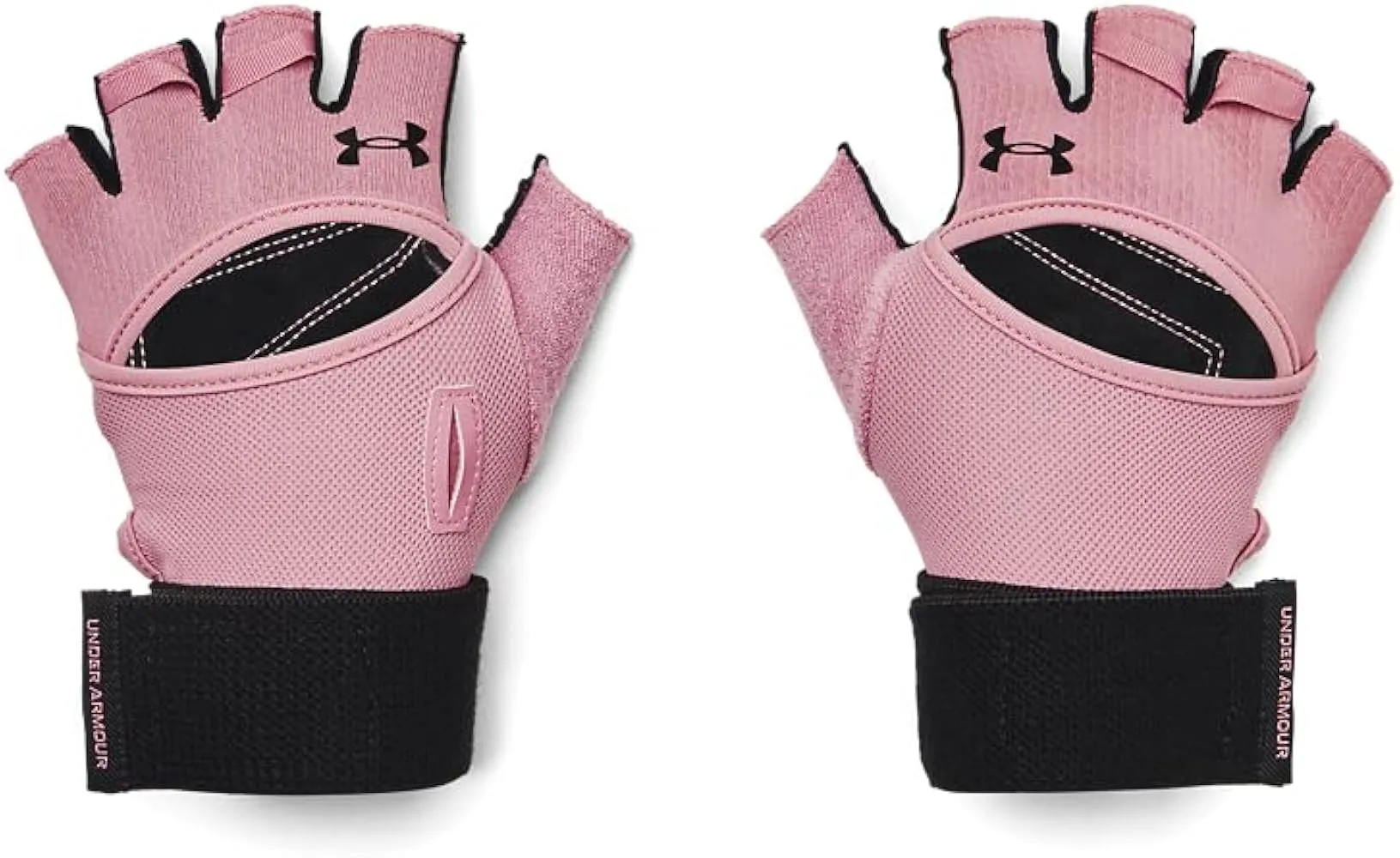 Under Armour Women's UA Weightlifting Gloves - Pink Elixir/Black/Black - 697