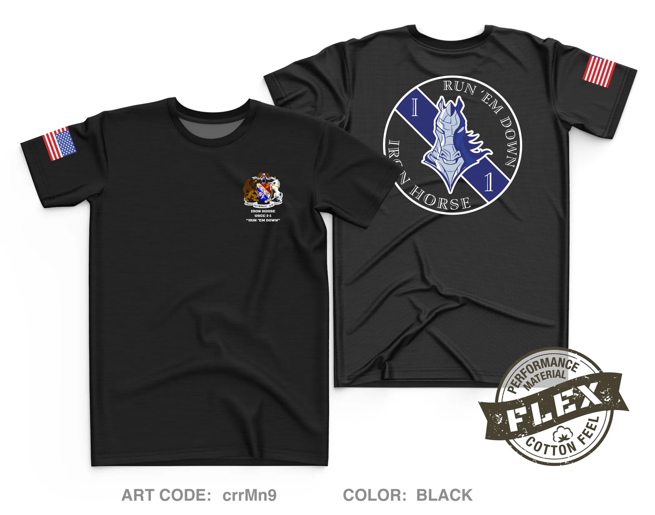 USCC I1 Core Men's SS Flex Performance Tee - crrMn9