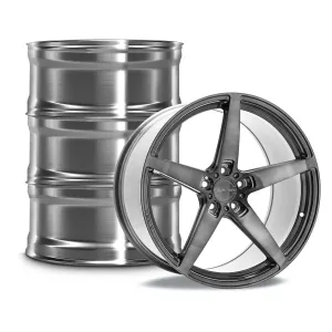 Velgen Classic5 V2 Lightweight Brushed Titanium 20s | Jeep Grand Cherokee WK2 / Durango