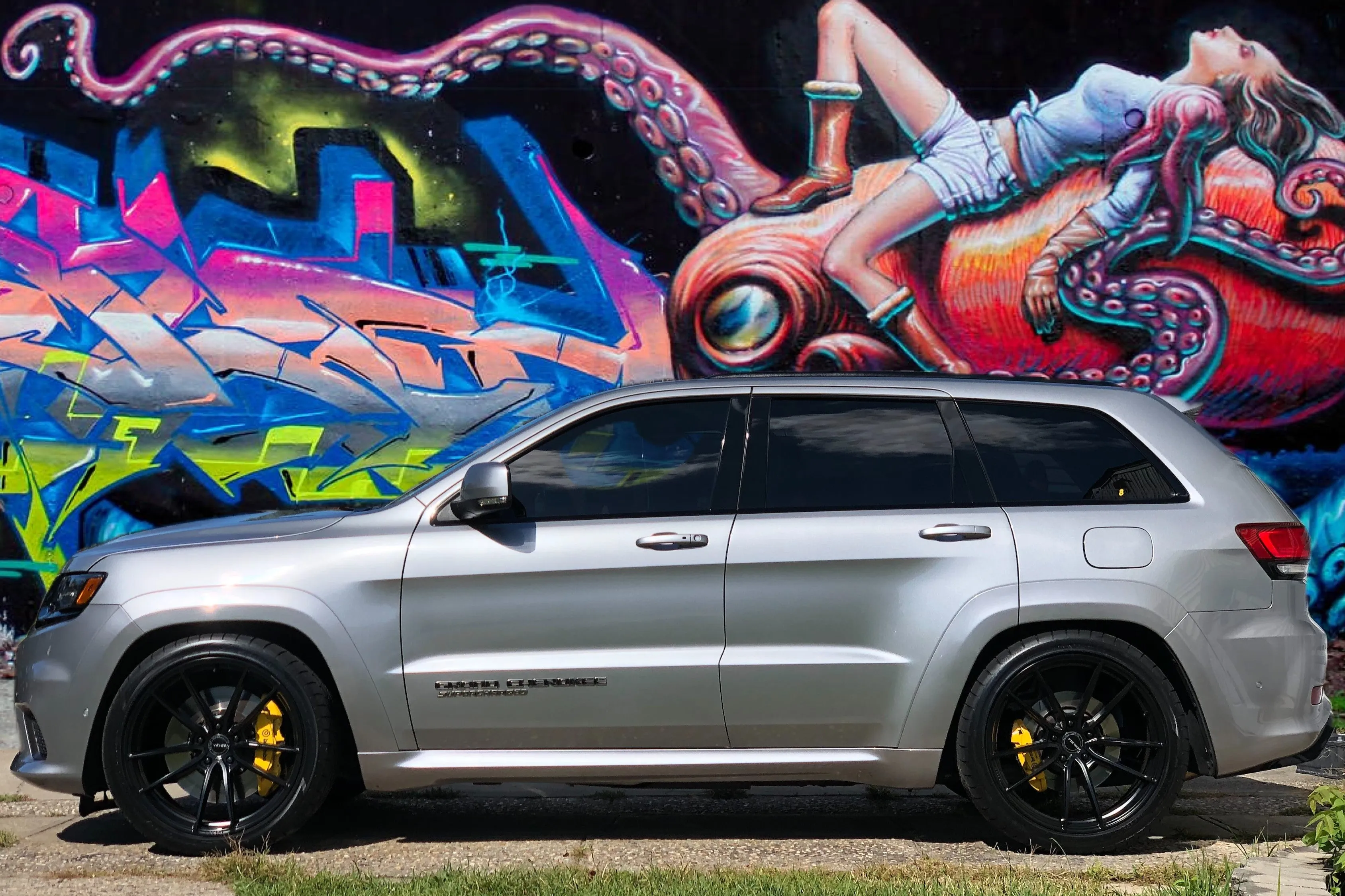 Velgen VF5 Lightweight Satin Black 22s | Jeep Grand Cherokee WK2 / Durango