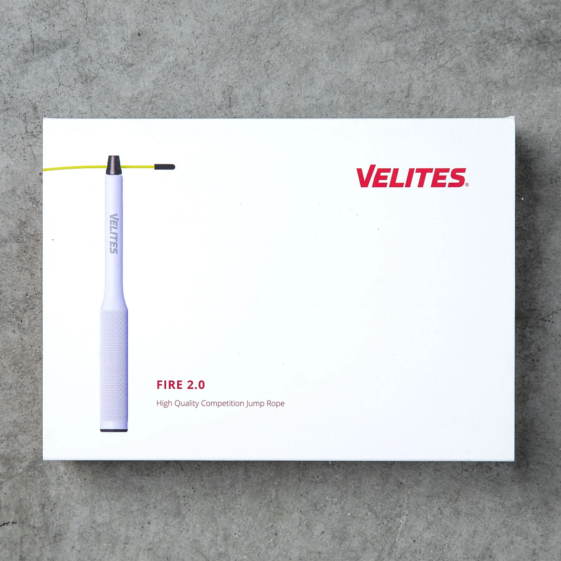 VELITES - FIRE 2.0 JUMP ROPE - SILVER
