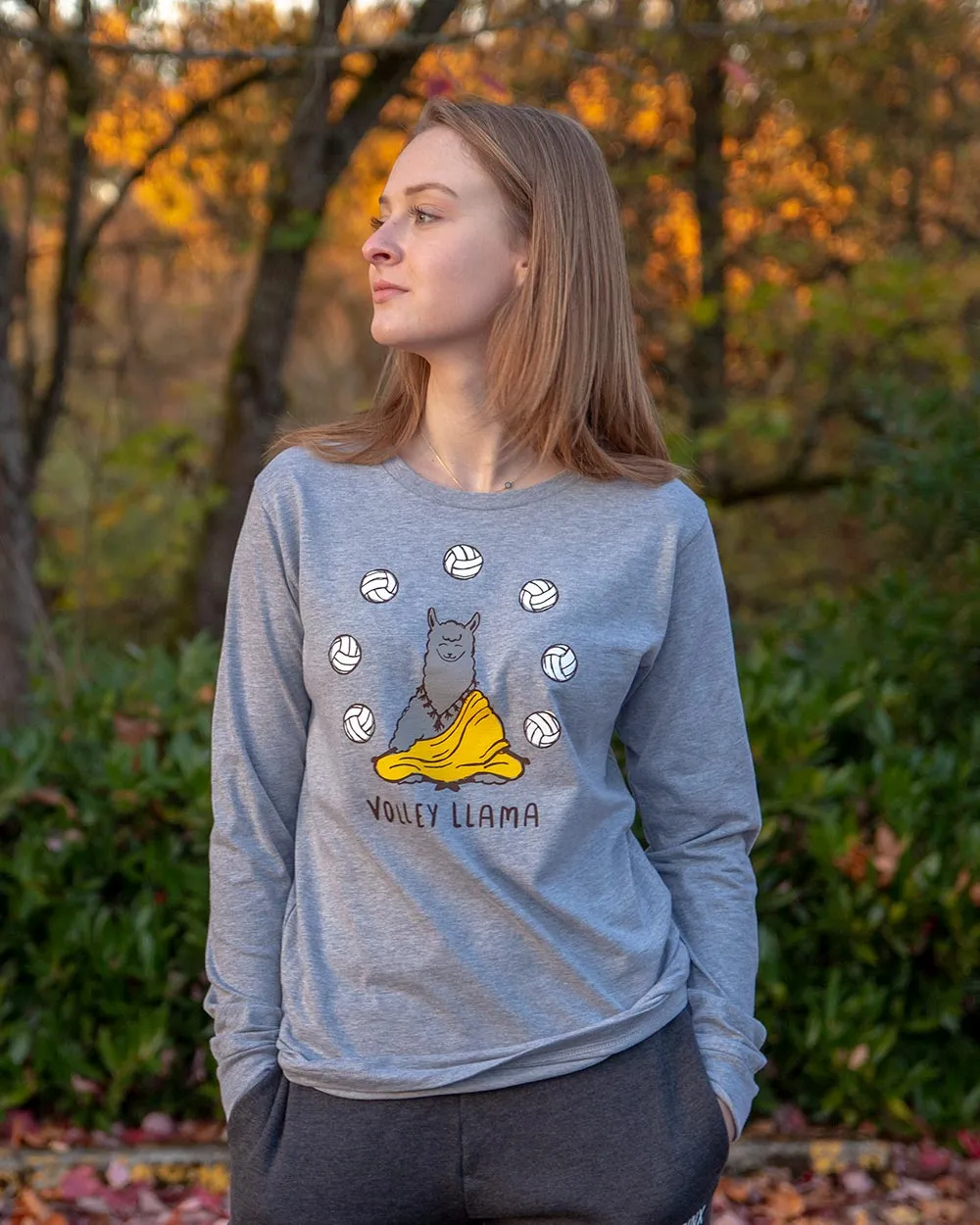 Volley Llama Long Sleeve Shirt