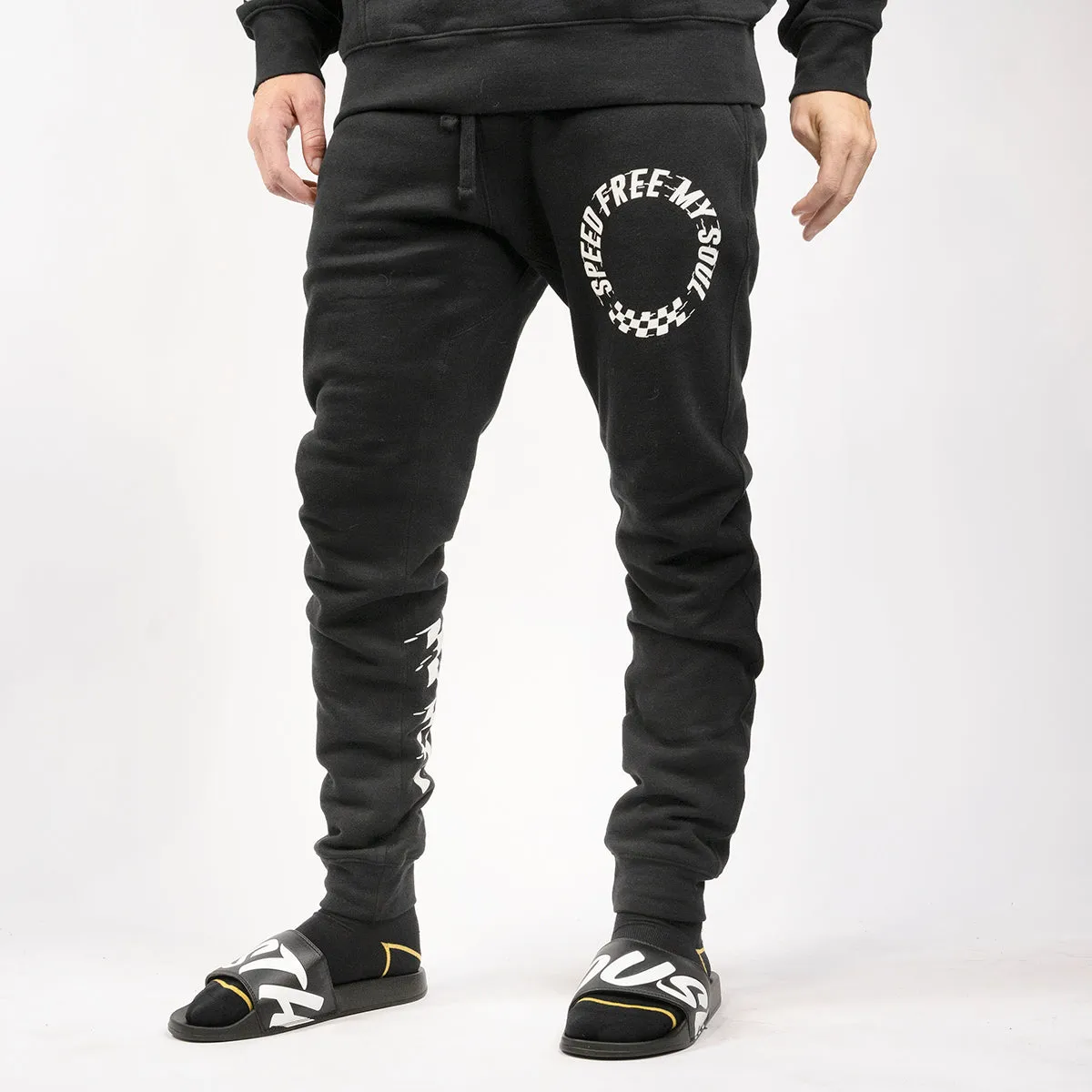 Vortex Fleece Jogger - Black