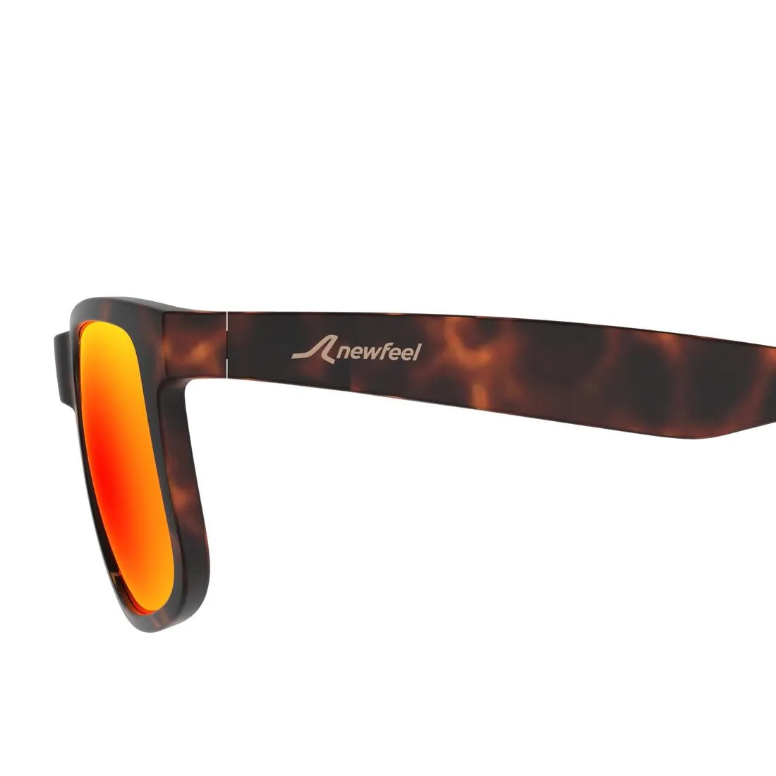 Walking 400 Fitness Walking Sunglasses Category 3 - Tortoise & Red
