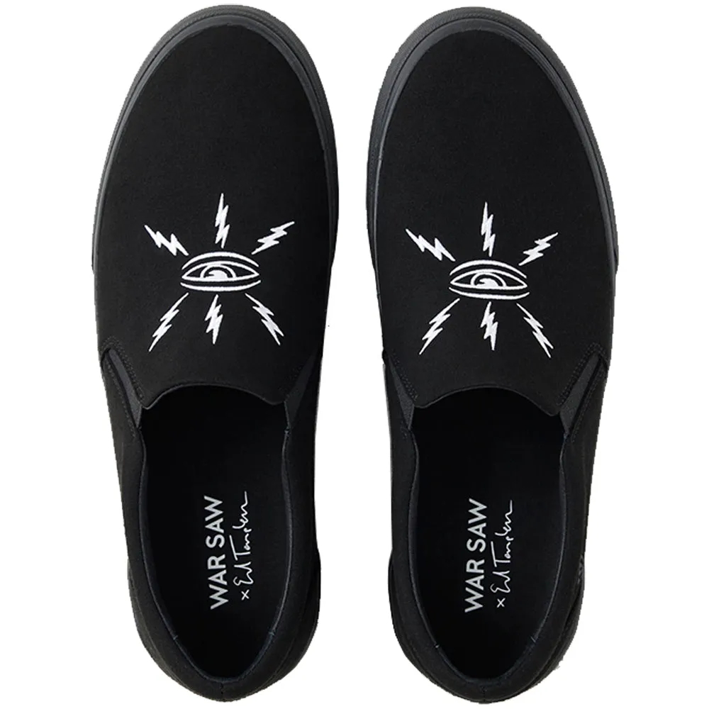 War Saw Templeton Stranger Slip-on Shoes Black/Black