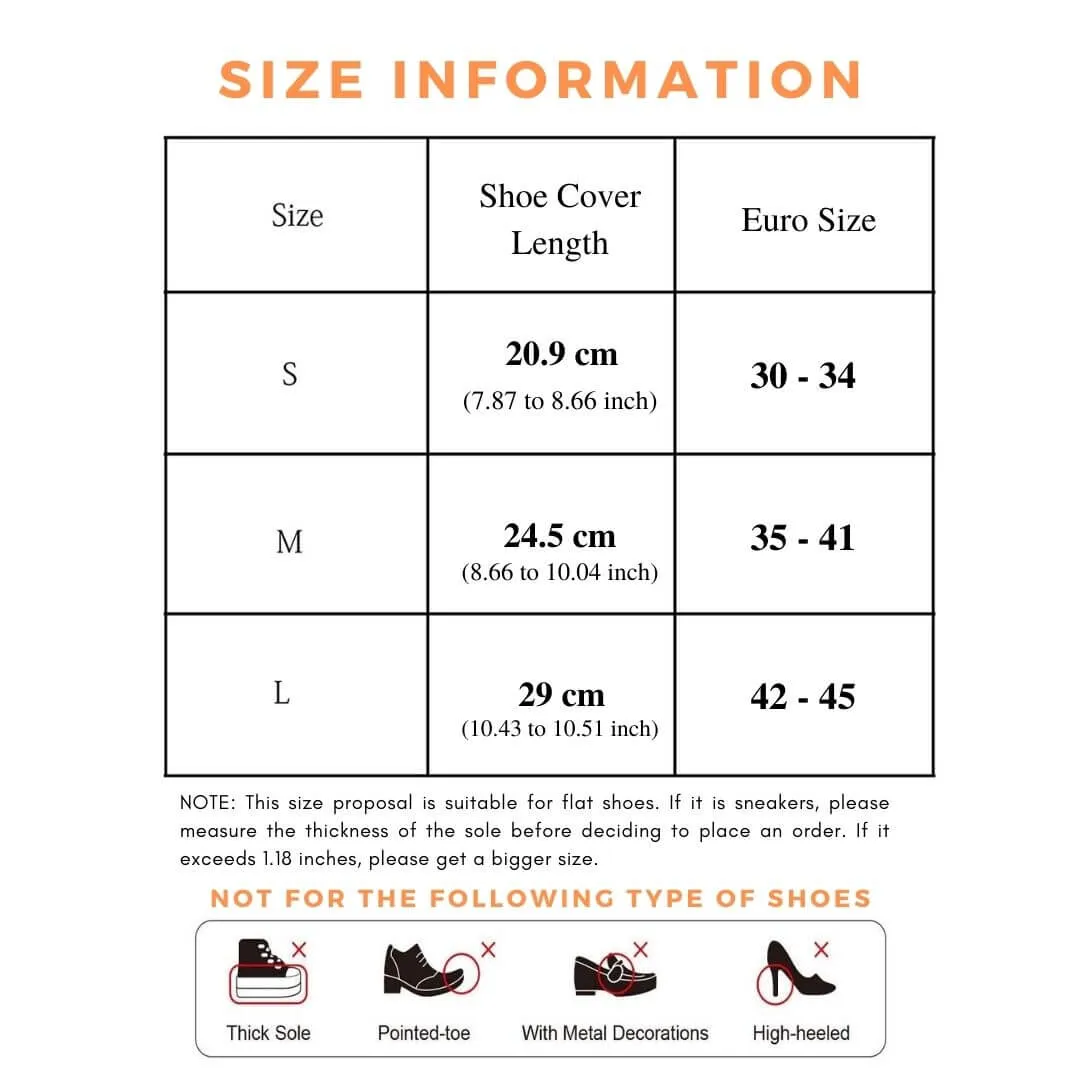 Waterproof Silicone Shoe Protector