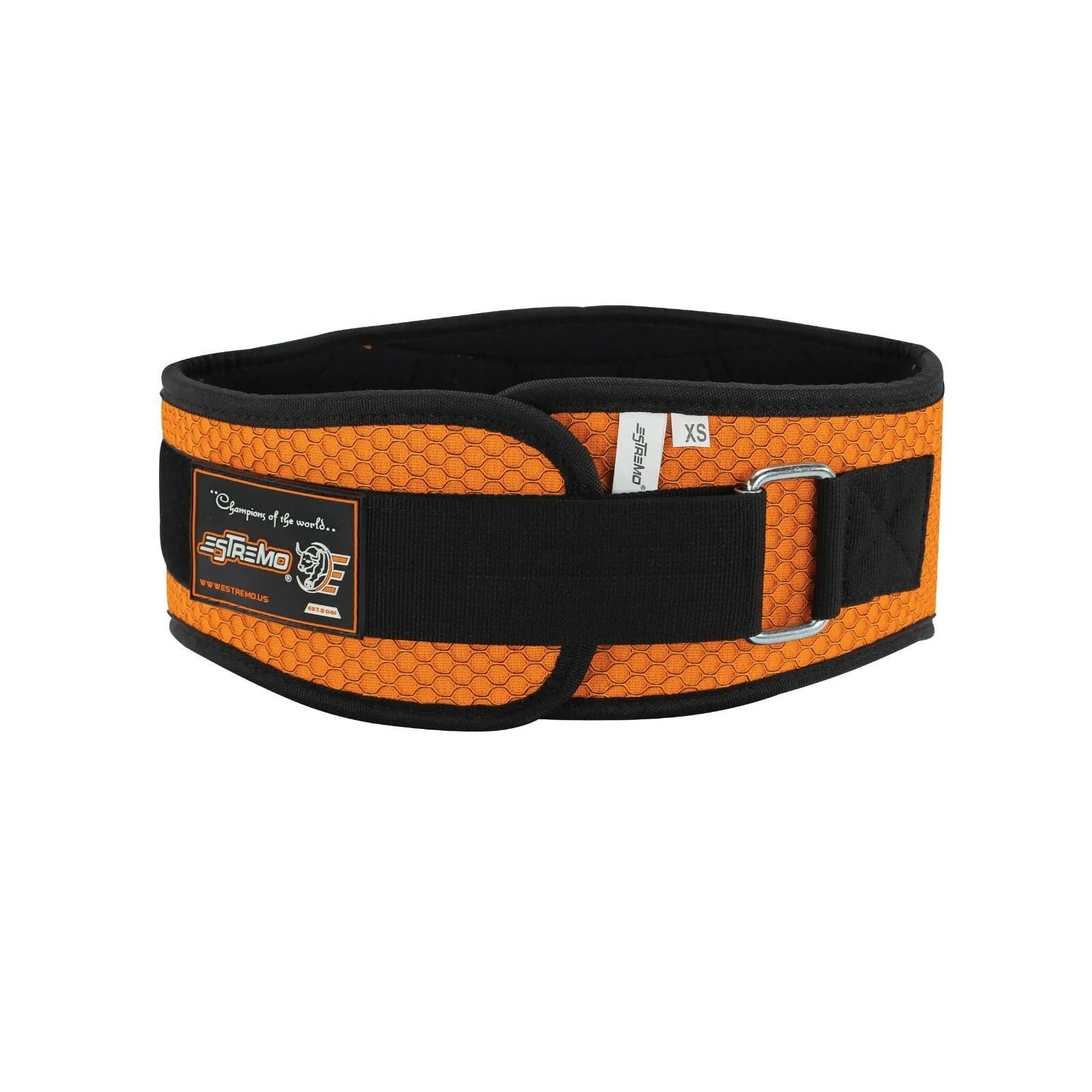 Weightlifting Belt 6" Neoprene - Orange