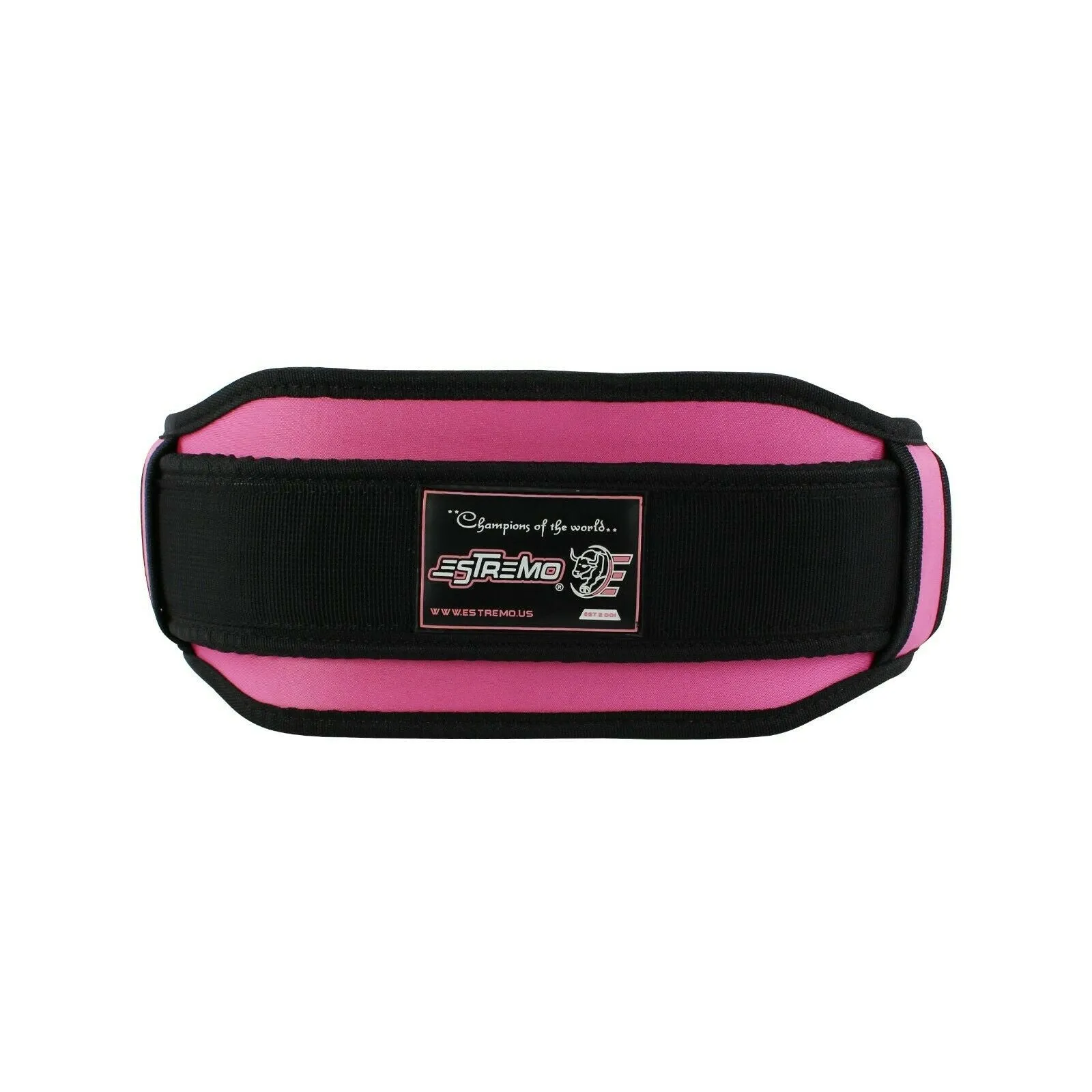 Weightlifting Double Belt - Pink