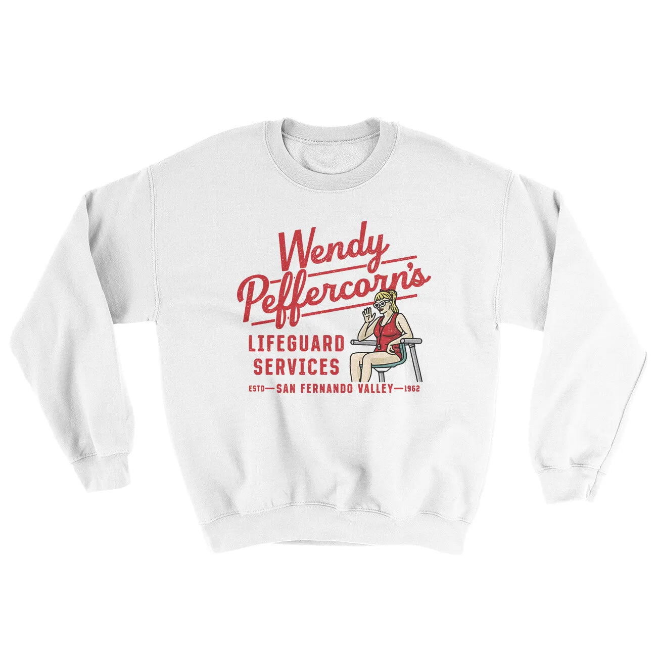 Wendy Peffercorn’s Lifeguard Services Ugly Sweater