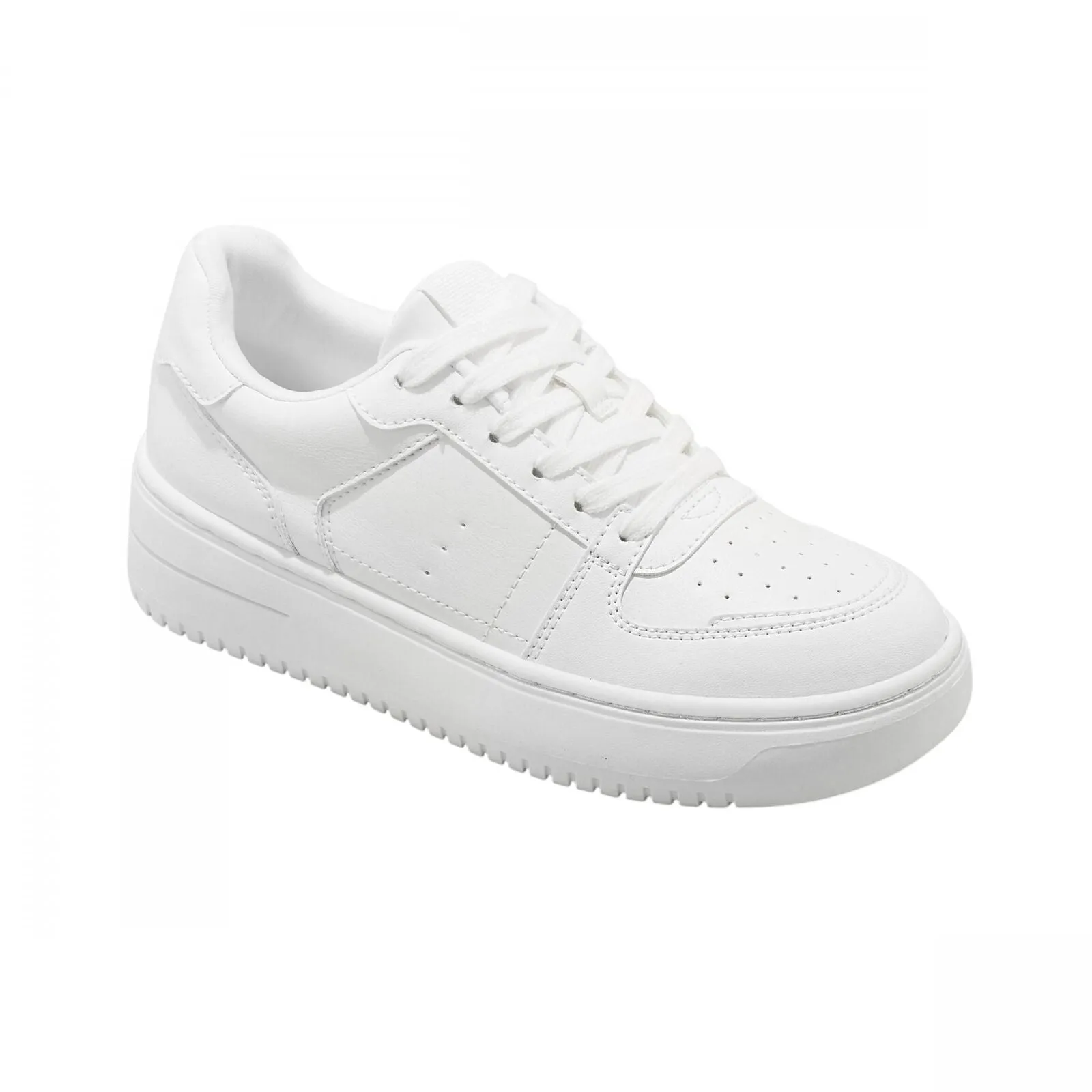 Wild Fable Womens Lola Lace-Up Sneakers 87930193 White 10M