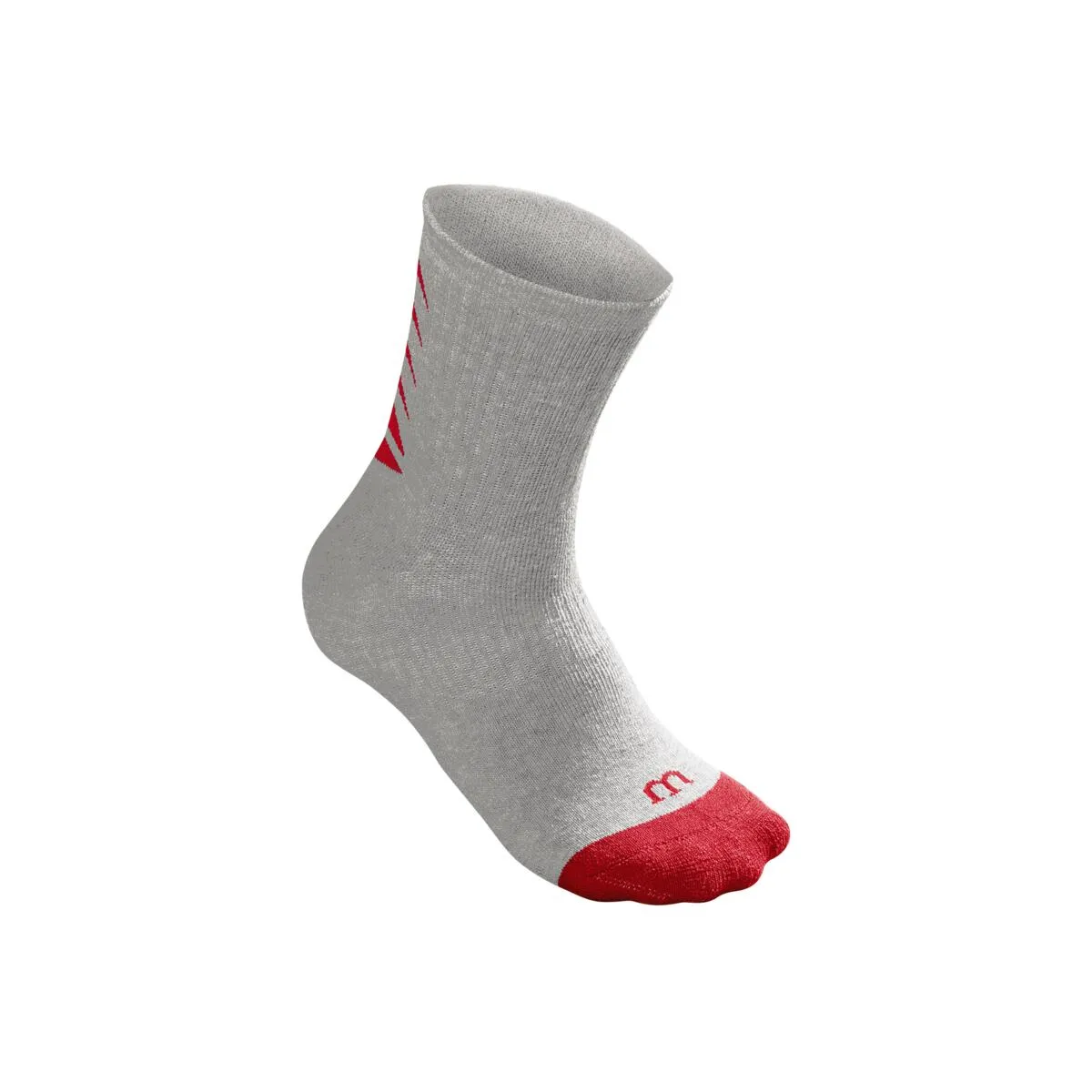 Wilson Youth Crew Sock 3 Pack - White/Black/Heather