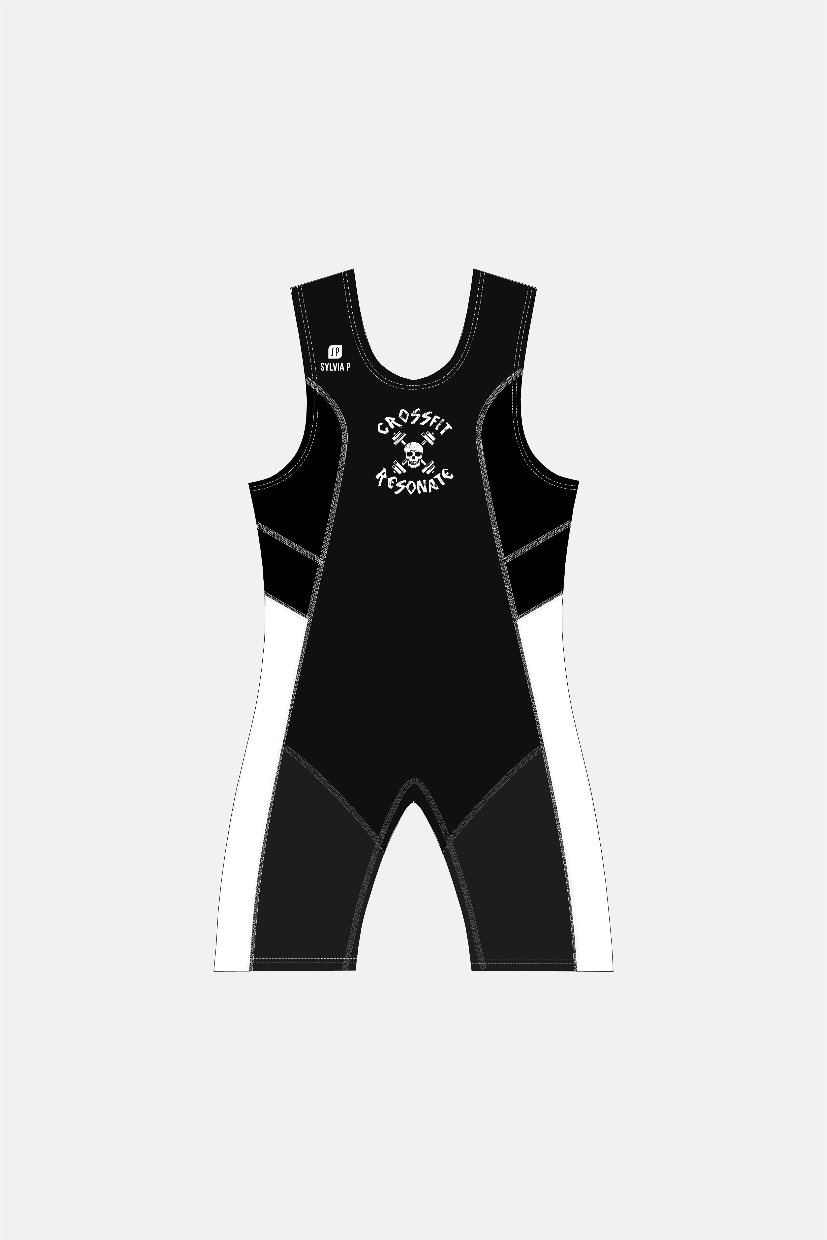 Womens Black and White Nyx Olysuit