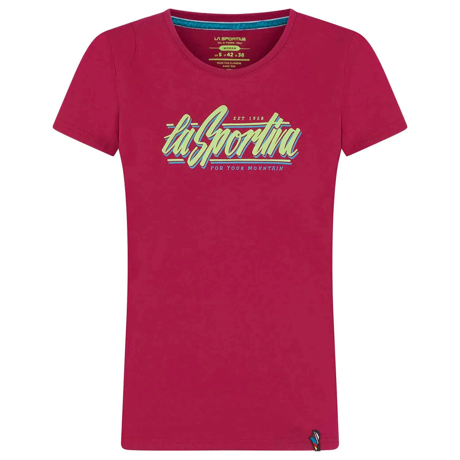 Womens Retro Tee - Rock Climbing Apparel
