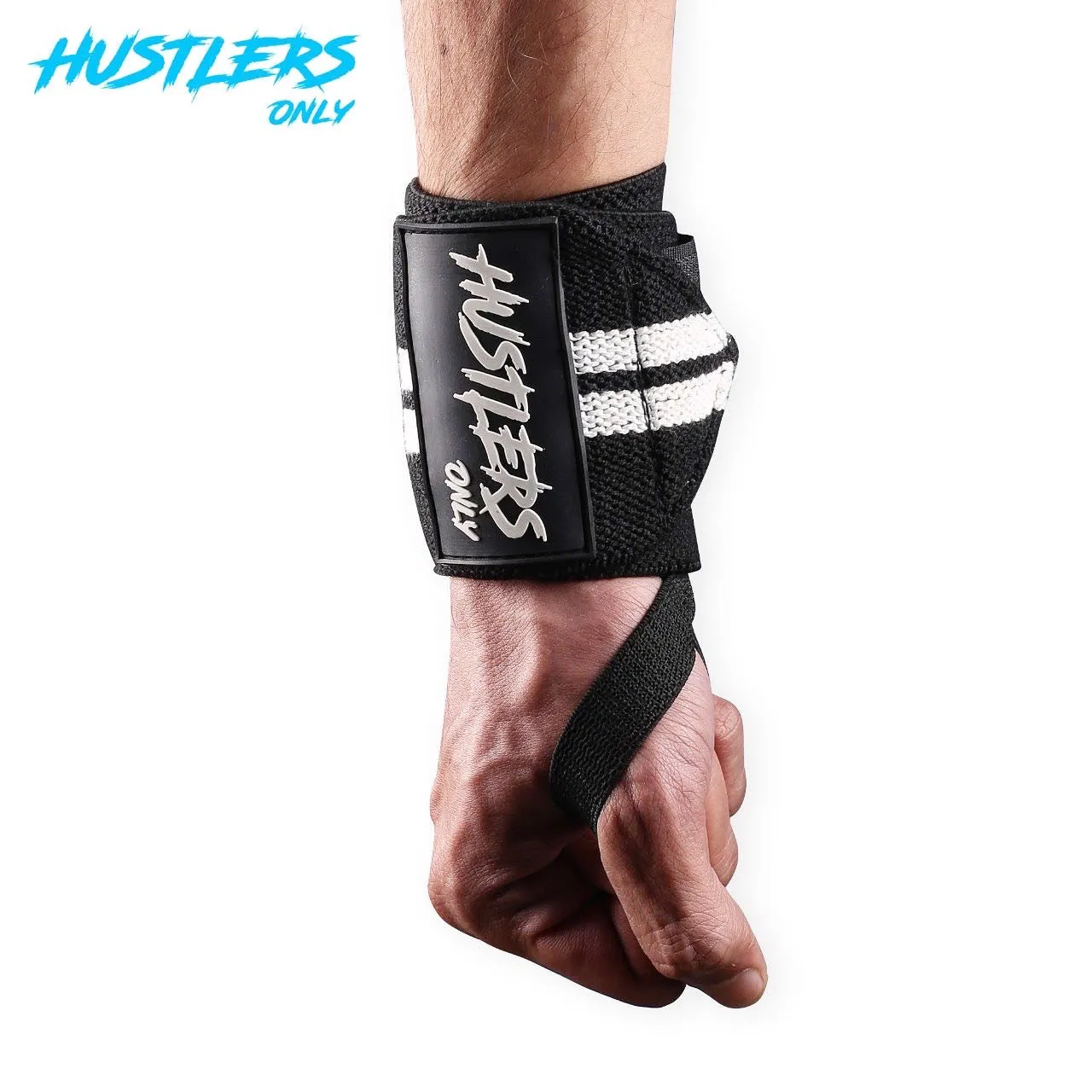 Wrist Wraps -White Stripes
