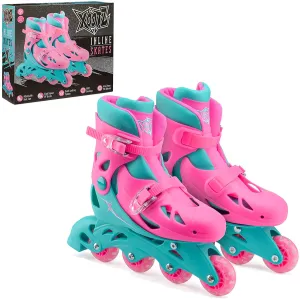 Xootz Kids Inline Skates Pink/Blue Size S