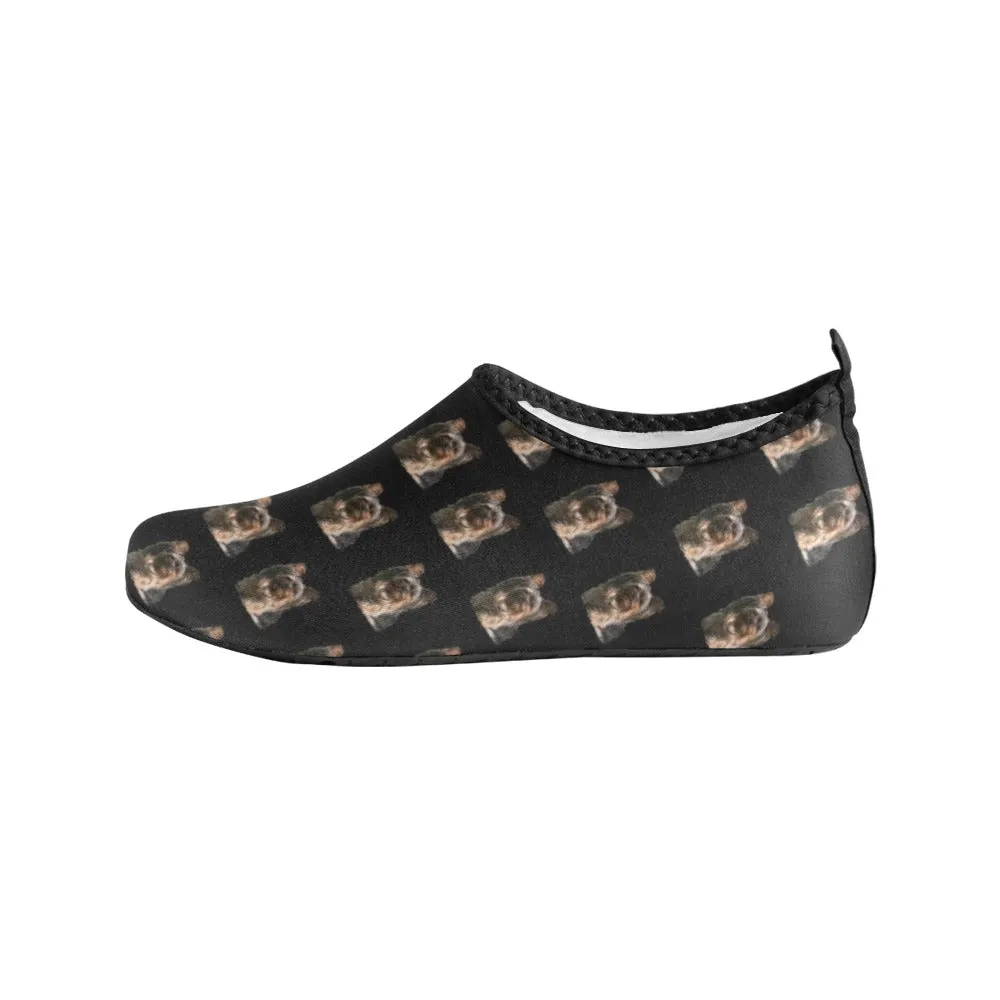 Yorkie Aqua Socks - Long Hair