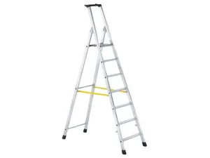 Zarges Trade Platform Steps, Platform Height 1.48M 7 Rungs